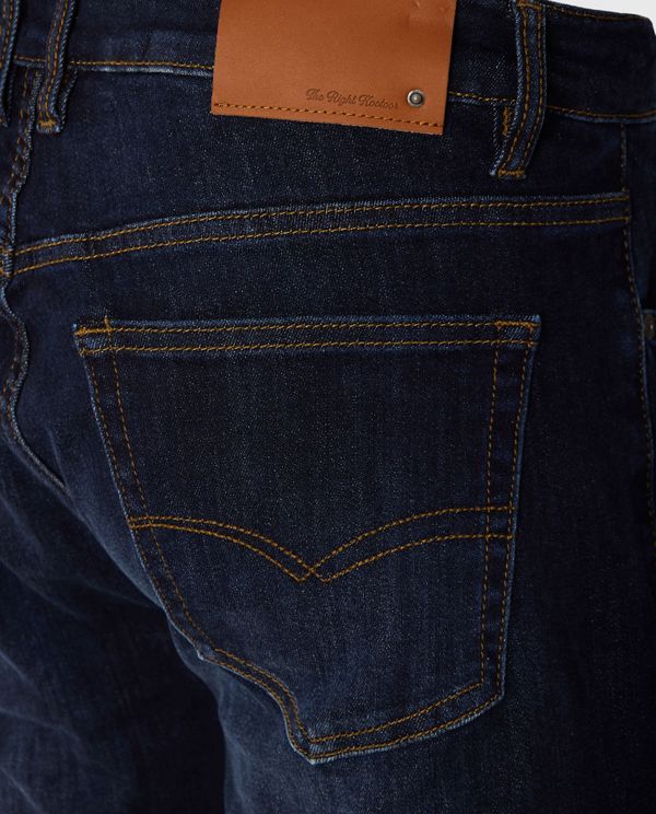 Slim tapered fit τζιν παντελόνι