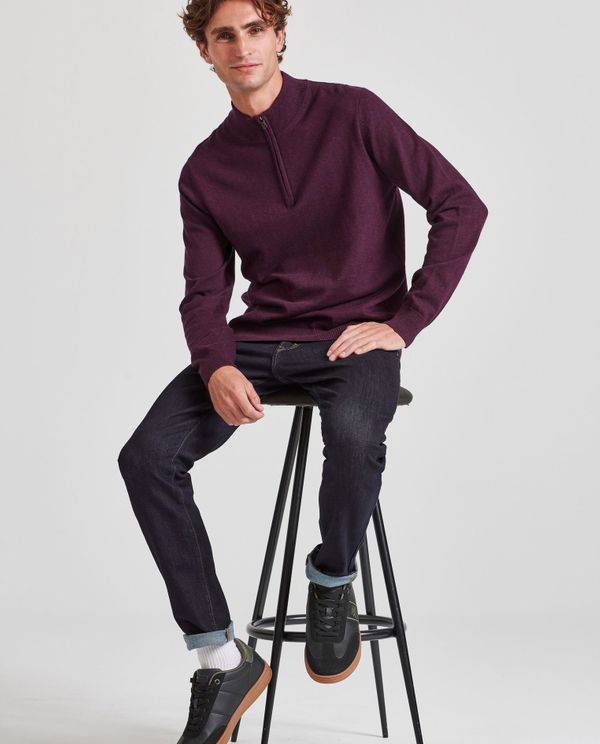 Slim tapered fit τζιν παντελόνι