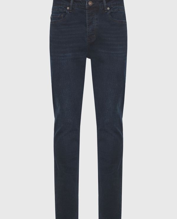 Slim tapered fit τζιν παντελόνι με whisker details