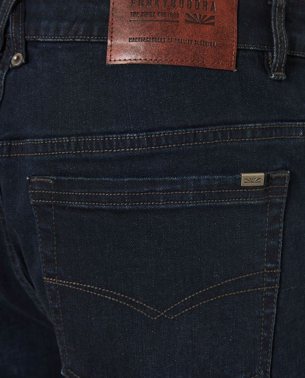 Slim tapered fit τζιν παντελόνι με whisker details