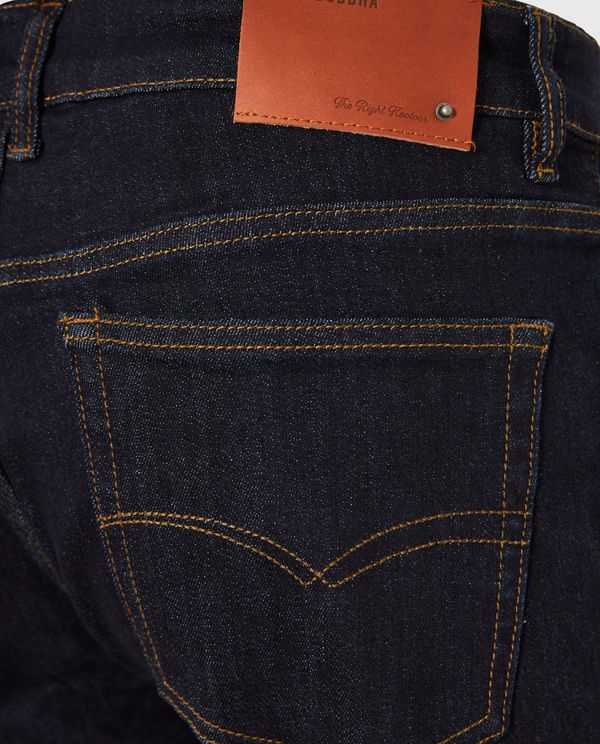 Straight fit τζιν παντελόνι με whisker details