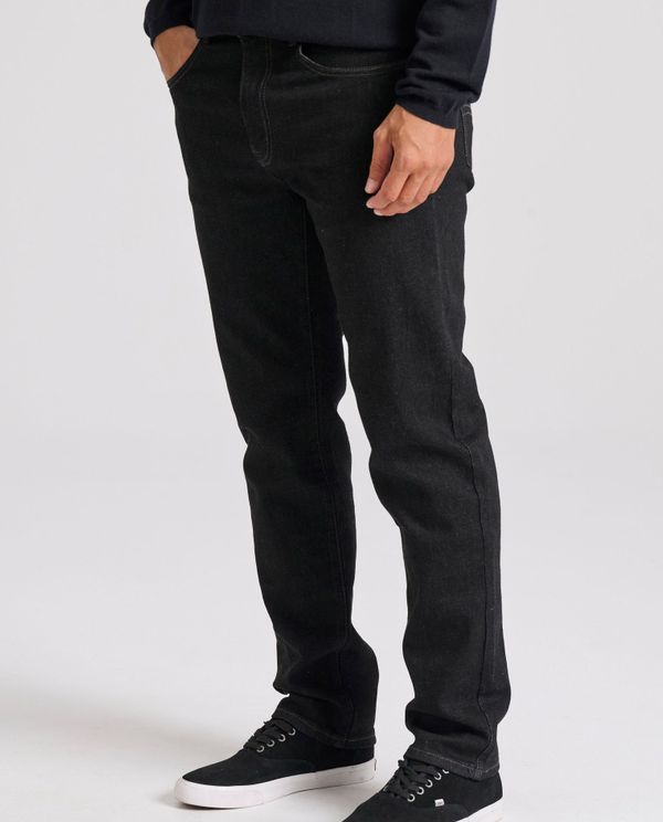 Straight fit τζιν παντελόνι