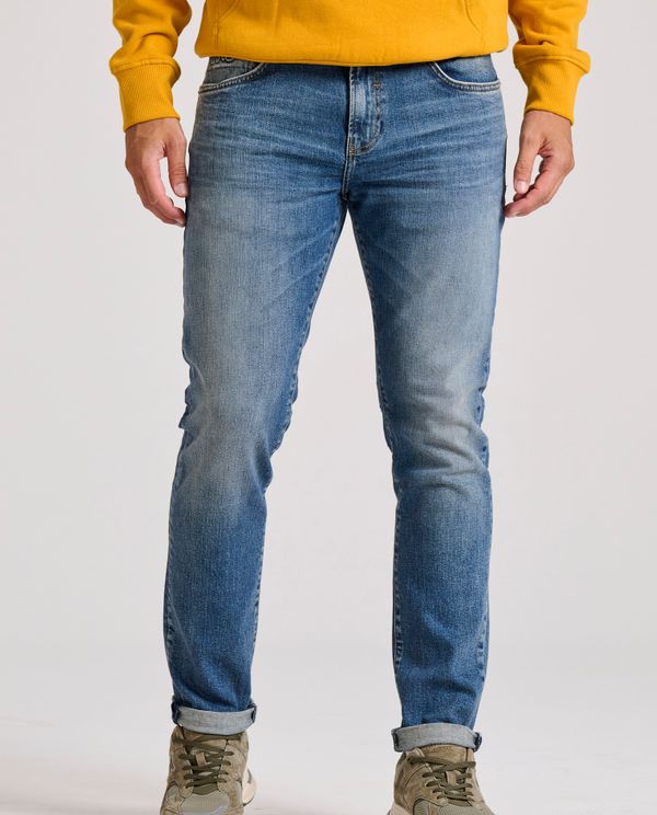 Slim fit τζιν παντελόνι με whisker details - LTB x Funky Buddha