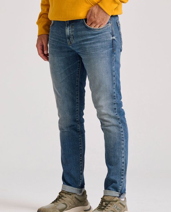 Slim fit τζιν παντελόνι με whisker details - LTB x Funky Buddha