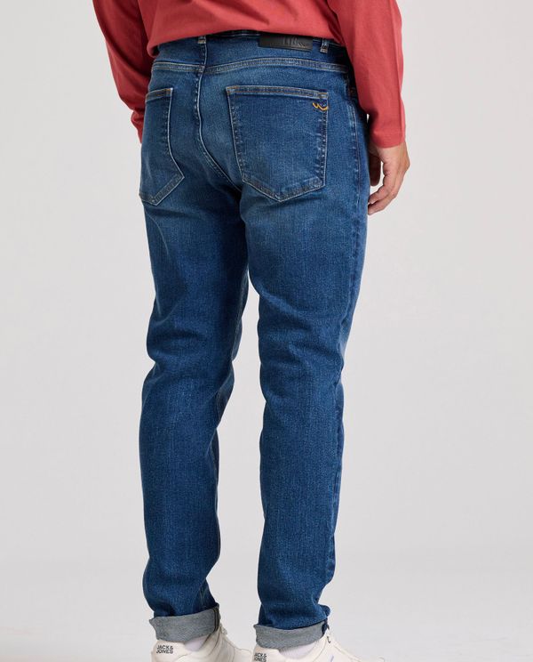 Tapered fit τζιν με ελαφρύ ξεθώριασμα - LTB x Funky Buddha