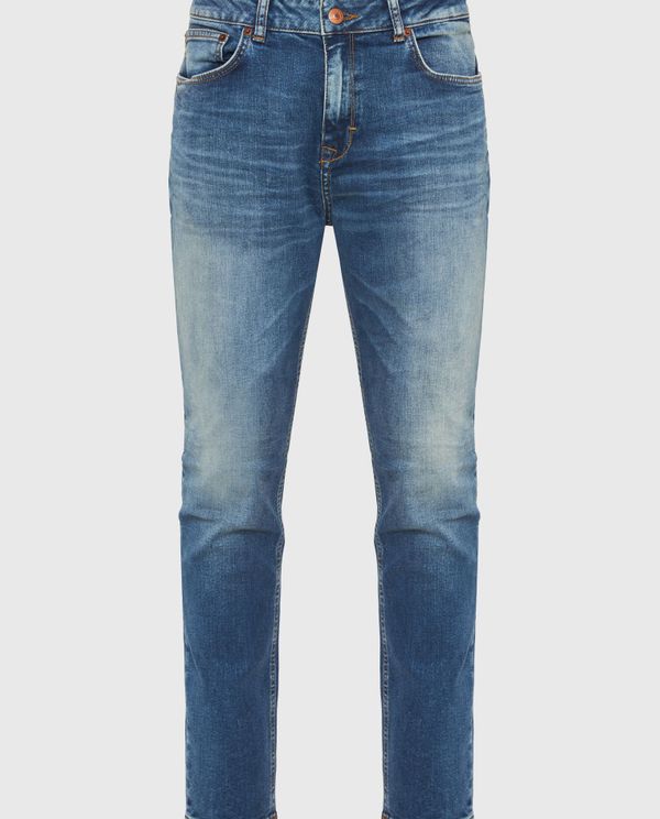 Tapered fit τζιν με washed effects - LTB x Funky Buddha