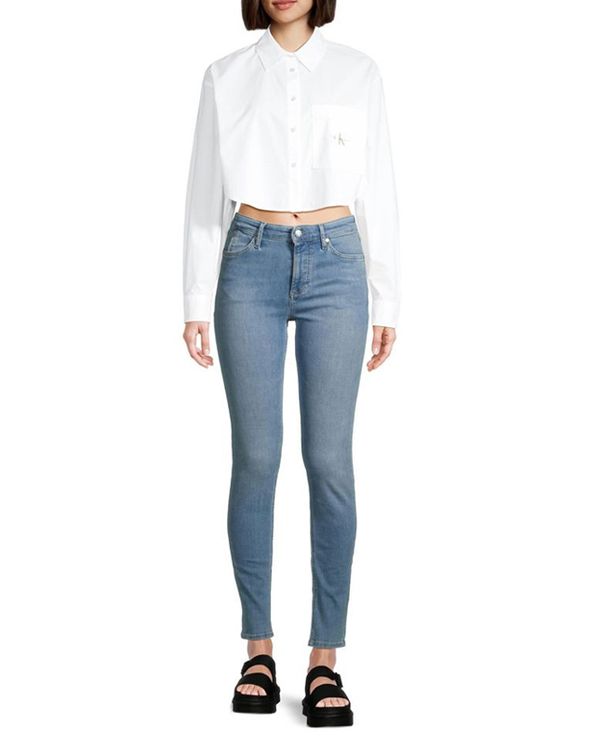 Calvin Klein Πουκάμισο Μακρυμάνικο Γυναικείο (J20J222614 0LB)
