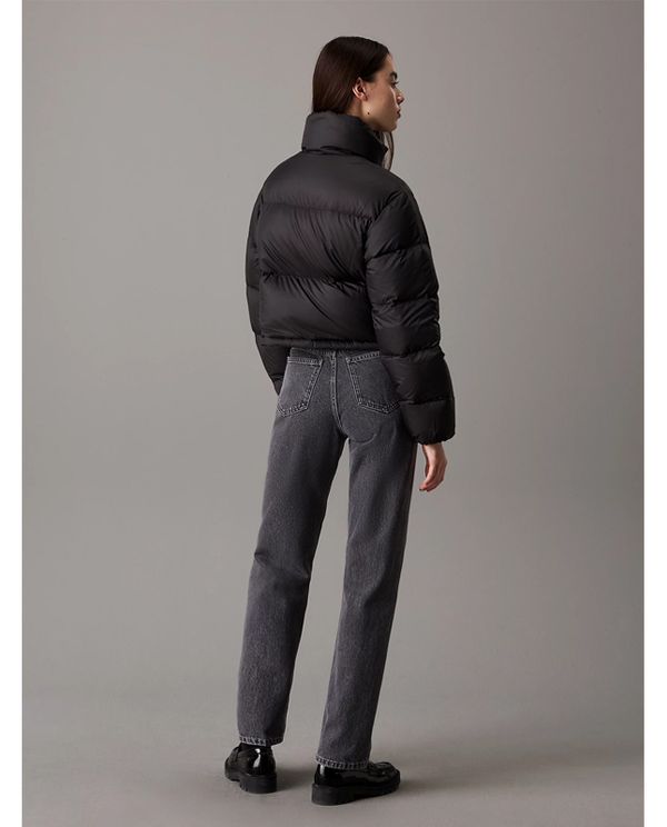 Calvin Klein Down Cropped Μπουφάν Puffer Γυναικείο (J20J223577 BEH)