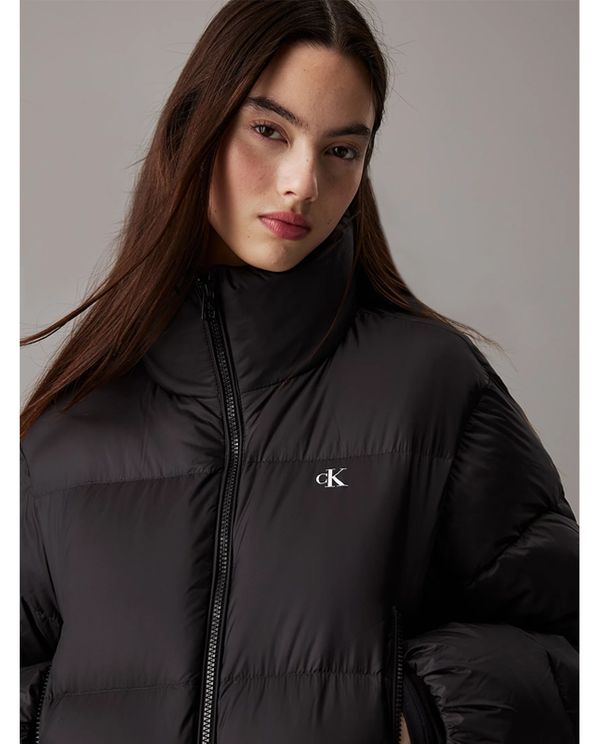 Calvin Klein Down Cropped Μπουφάν Puffer Γυναικείο (J20J223577 BEH)