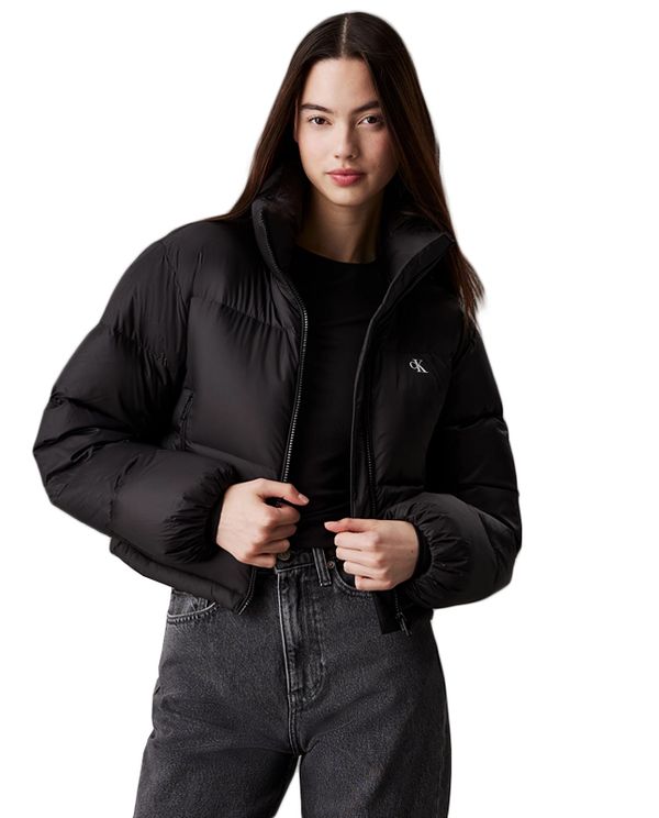 Calvin Klein Down Cropped Μπουφάν Puffer Γυναικείο (J20J223577 BEH)