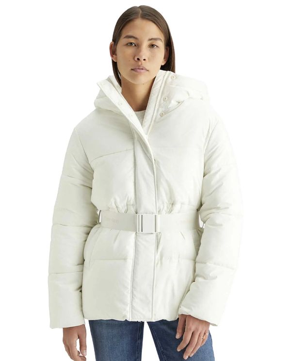 Calvin Klein Logo Belt Μπουφάν Puffer Γυναικείο (J20J224107 YBI)