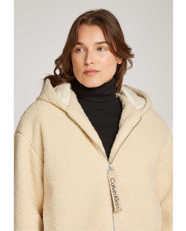 Calvin Klein Μπουφάν Sherpa Γυναικείο (J20J224130 ACX)