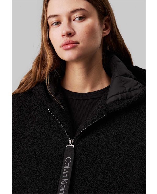 Calvin Klein Μπουφάν Sherpa Γυναικείο (J20J224130 BEH)