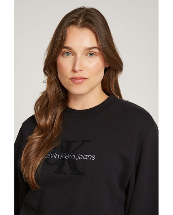 Calvin Klein Μπλούζα Με Λαιμόκοψη Γυναικεία (J20J224652 BEH)