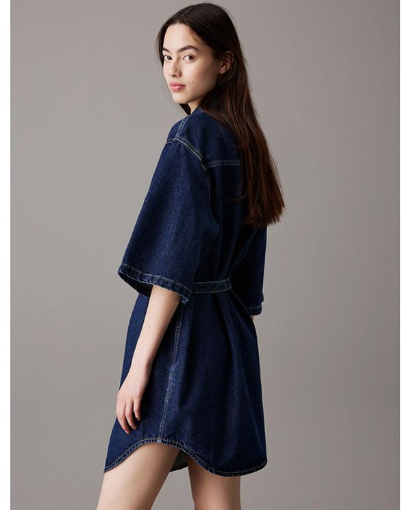 Calvin Klein Σεμιζιέ Φόρεμα Denim Γυναικείο (J20J224748 1BJ)