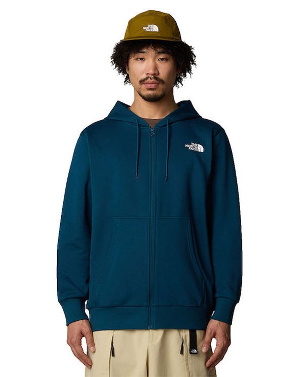 The North Face M Simple Dome Full Zip Ζακέτα Βαμβακερή Ανδρική (NF0A89FD1NO1)