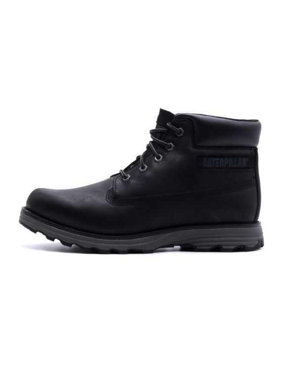 Caterpillar Founter Boston Μποτάκια Μόδας (P717822 BLACK NOIR)