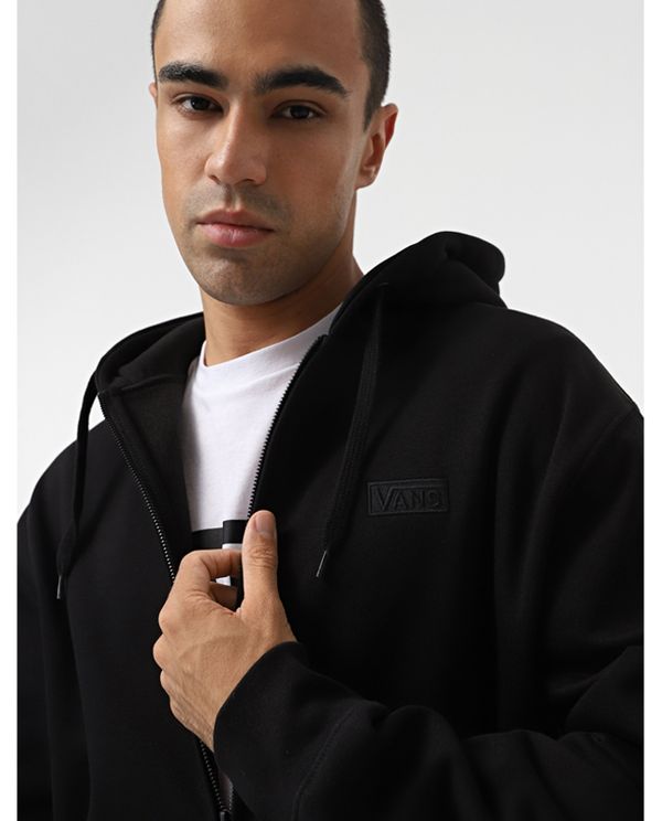 Vans Core Basic Full Zip Ζακέτα Βαμβακερή Ανδρική (VN000HPDBLK1)