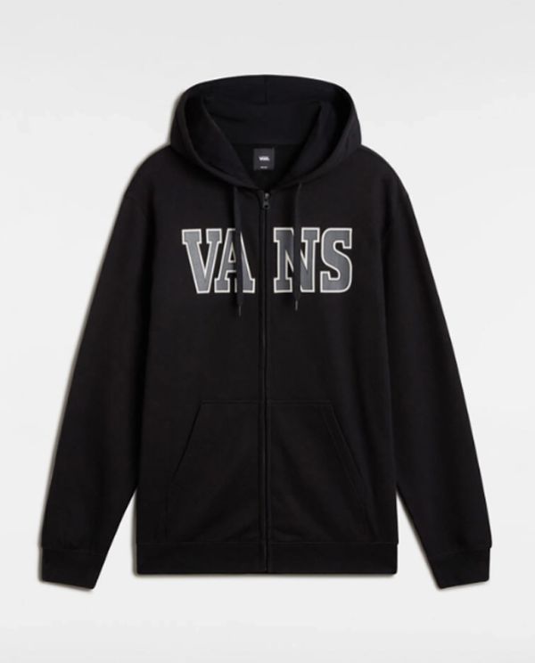 Vans Varcity Zip-B Ζακέτα Βαμβακερή Ανδρική (VN000HWUBLK1)