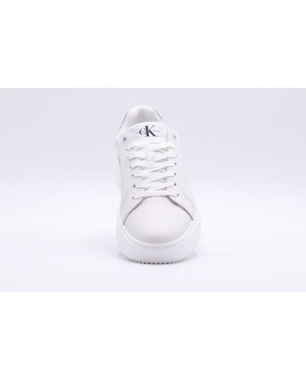 Calvin Klein Chunky Cupsole Laceup Lth Ml Mtl Sneakers (YW0YW01476 0K9)