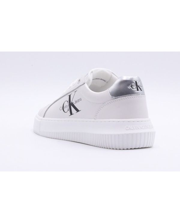 Calvin Klein Chunky Cupsole Laceup Lth Ml Mtl Sneakers (YW0YW01476 0K9)